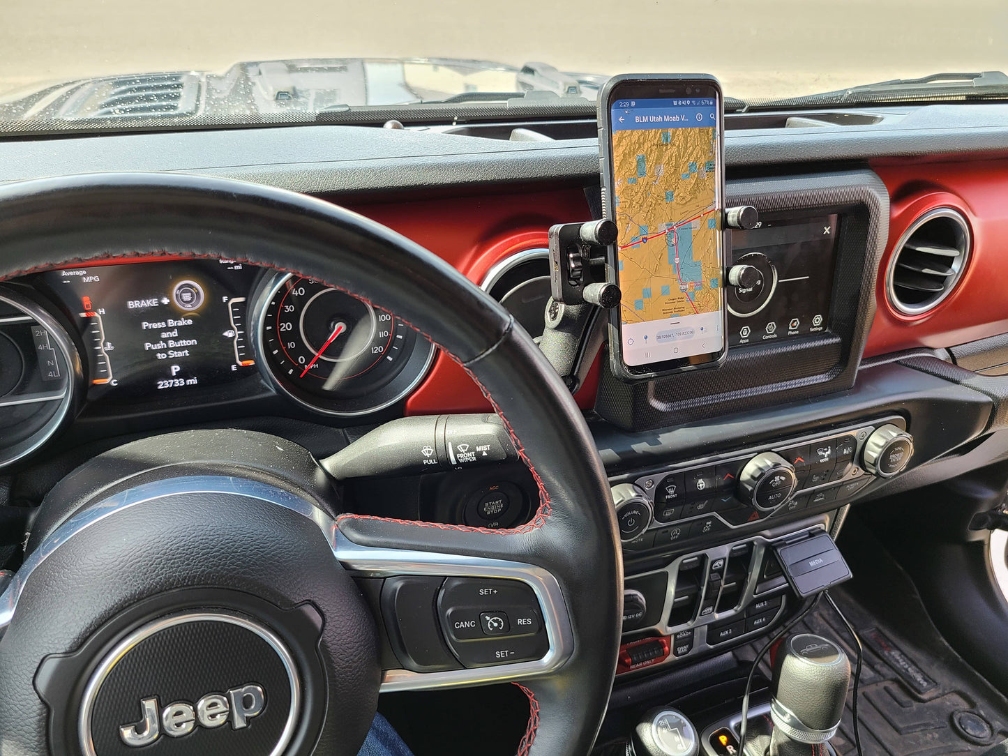 Un-Holey Wrangler Gladiator / JL Dash Mount