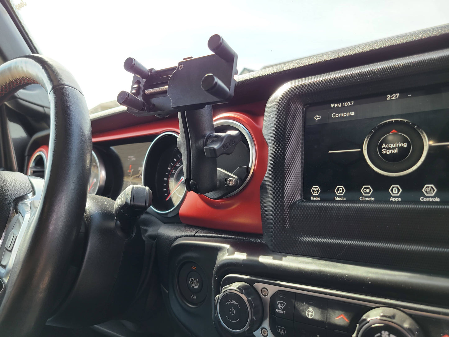 Un-Holey Wrangler Gladiator / JL Dash Mount